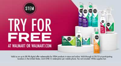 Free STEM Bug Killer Spray at Walmart!