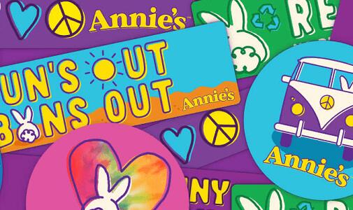  Annie’s Homegrown Stickers for Free