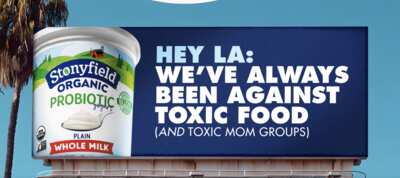 Try Stonyfield Organic Yogurt FREE – 32 oz. Tub