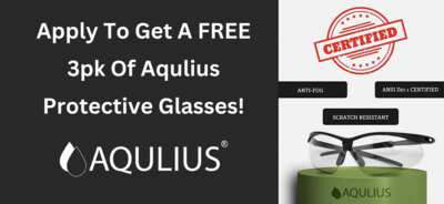 Stay Safe with a Possible FREE 3-Pack of Protective Glasses!