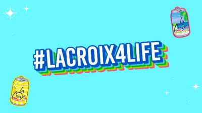Send away for a FREE #LaCroix4Life Sticker! 