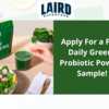 Laird Superfood Prebiotic Daily Greens Powder for Free