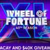 Wheel of Fortune XL Vacay Sweepstakes