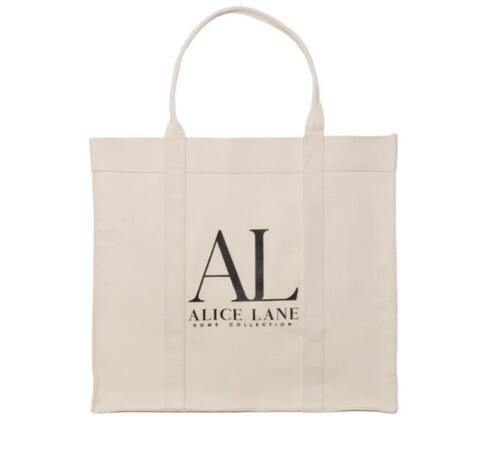 FREE Alice Lane Canvas Tote 