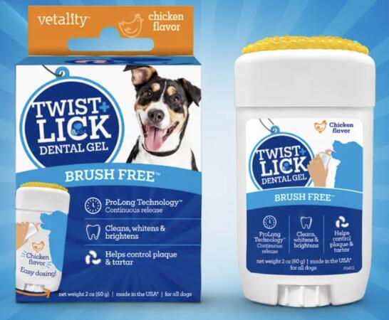 Keep Your Pup’s Smile Fresh with FREE Twist + Lick Dental Gel