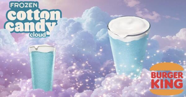 Get a Taste of Summer – FREE Cotton Candy Frozen Drink at Burger King!