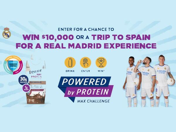 Powered By Protein Max Challenge Sweepstakes