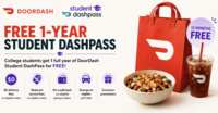 Students Can Enjoy FREE DoorDash DashPass for 12 Months