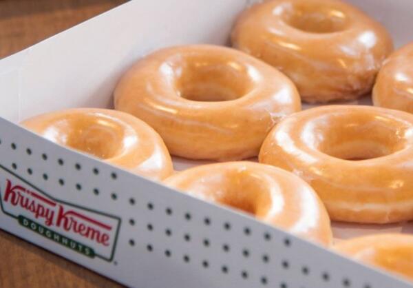 Doughnut for Free at Krispy Kreme -