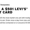Red Tab Rewards Await: Enter LEVI'S Sweepstakes Today!