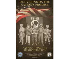 A Symbol of Remembrance – Free POW/MIA Poster