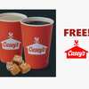 Pick up your Free Coffee, Cappuccino or Hot Chocolate at Casey's - Every Monday!