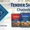Treat Time! Get a Free Blue Buffalo Tender Shreds Chatterbox Kit!