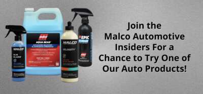 Detail Like a Pro – FREE Malco Automotive Products Available Now!
