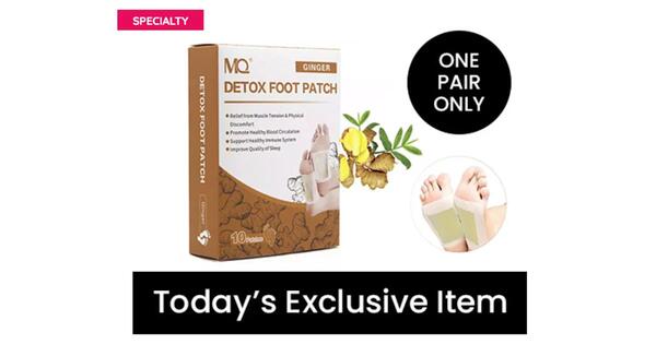 Free Detox Foot Patch!