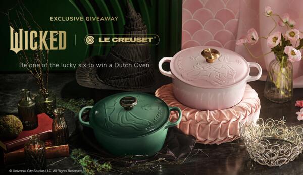 Get Cooking with Wicked & Le Creuset – Win Big!
