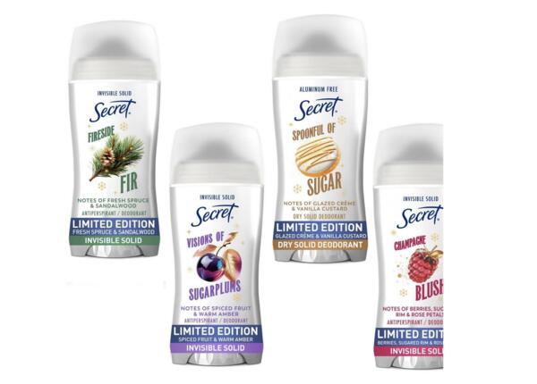 Your Pits Deserve a Holiday Too – FREE Secret Deodorant!