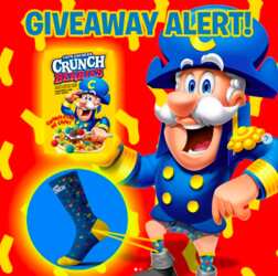 Cap'n Crunch Socks - Sweepstakes