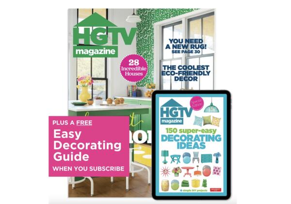 Transform Your Home – Free HGTV Magazine Subscription