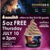 Menchie’s Free Frozen Yogurt Day – July 10th