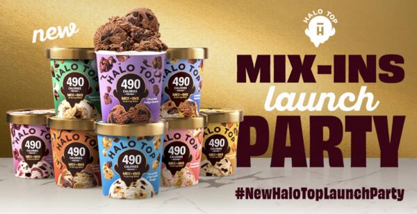 Be a Host! FREE Halo Top Mix-Ins Launch Kit