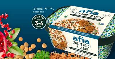 A Falafel Freebie? Possible FREE Afia Foods Falafel Bowls!