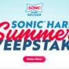 SONIC Hard Summer Sweepstakes