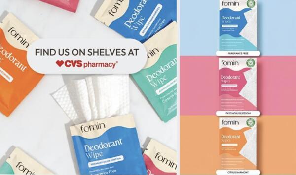 Freshness in a Wipe – FREE Fomin Deodorant Wipes at CVS!