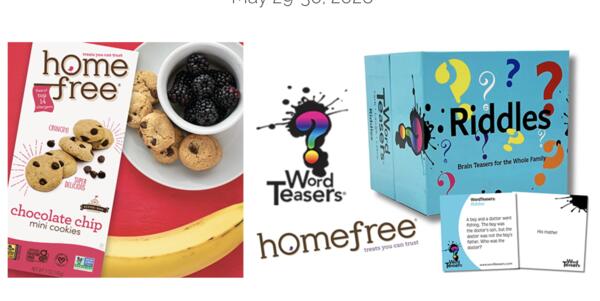 FREE Family Fun: WordTeasers & Homefree Treats Pack