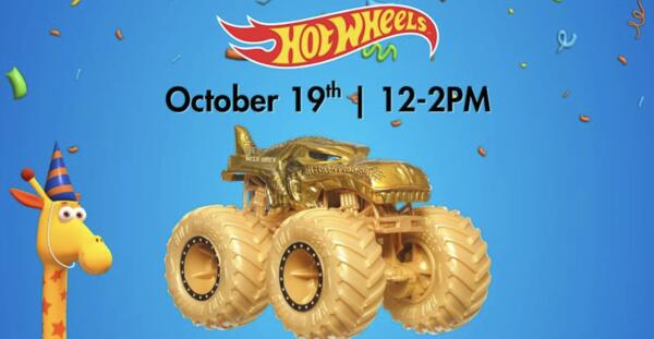 Speed Into Toys"R"Us for a FREE Hot Wheels Adventure!