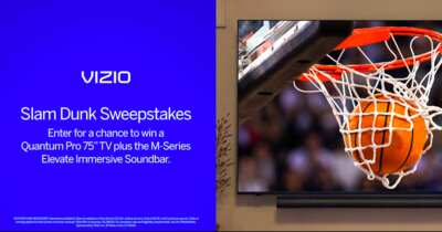 WIN a 75 Inch TV & Soundbar from VIZIO