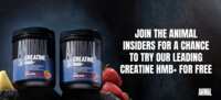Boost Strength & Recovery — Get FREE Animal Creatine HMB+ for Feedback