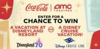 Coca-Cola & AMC Sweepstakes: Win a FREE Disney Cruise Getaway!