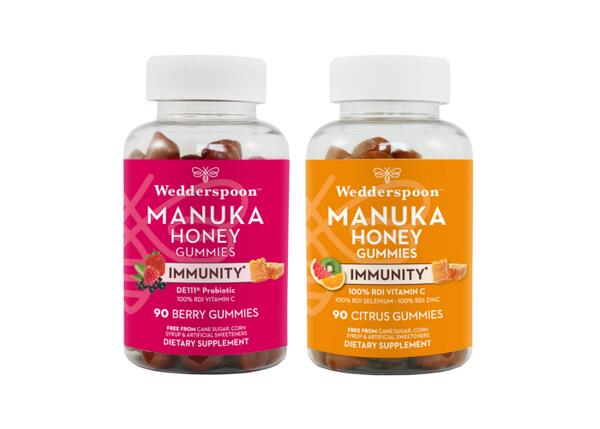 Wedderspoon Immunity Gummies for Free