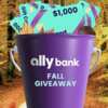 Your Chance to Win $10,000 This Fall – Ally Instagram Giveaway