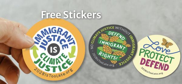 Motivation On Your Laptop! FREE 2028 Is Too Late Stickers