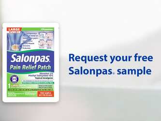 FREE Salonpas Pain Relief Patch 