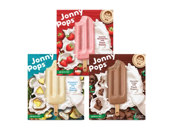 Free Jonny Pops Frozen Pops