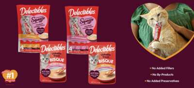 Kitten-Approved! Get FREE Hartz Delectables Treats!