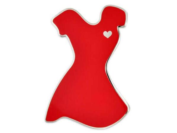 Free Red Dress Pin by NIH
