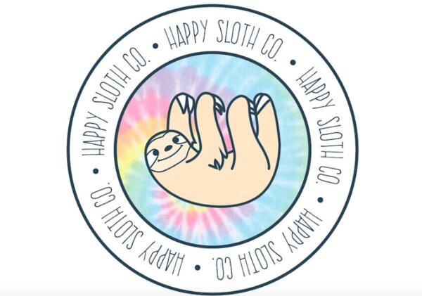 Happy Sloth Co. Sticker for Free