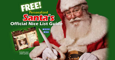 Free Personalized Nice List by Santa