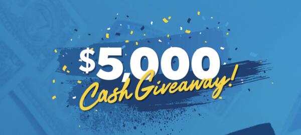 $5,000 Ramsey Cash Sweepstakes – Enter Today!