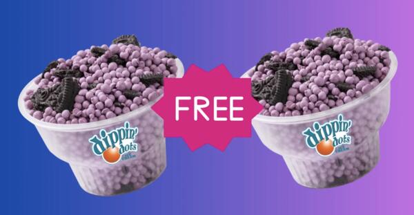 Chuck E. Cheese is Giving Away FREE Dippin’ Dots Today!