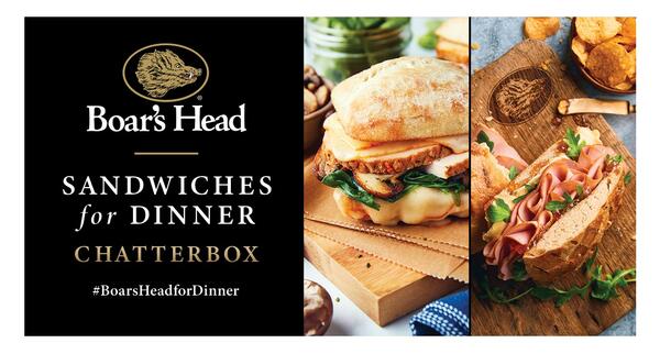 FREE Boar’s Head Sandwiches for Dinner Chat Pack