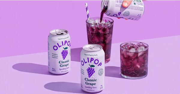 Can of OLIPOP Healthy Prebiotic Soda for FREE!