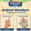 Free Fun for Kids: Animal Wonders Creations at Lakeshore!