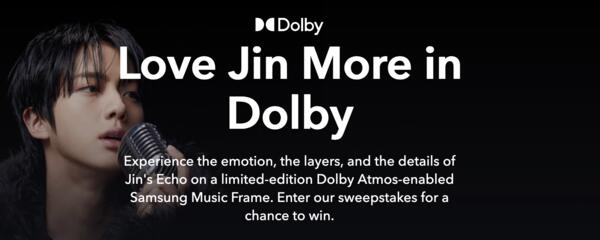 Love More, Hear More – Enter to Win Dolby Atmos Prizes!