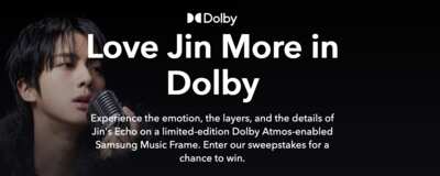 Love More, Hear More – Enter to Win Dolby Atmos Prizes!