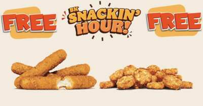 Burger King's Got Free Snacks – Mozzarella Fries & Hash Browns!